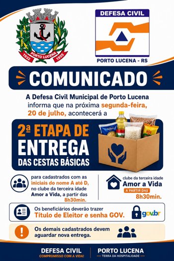 2&ordf; ENTREGA CESTAS BASICAS