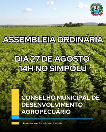 CONSELHO CONVOCA REUNIÃO