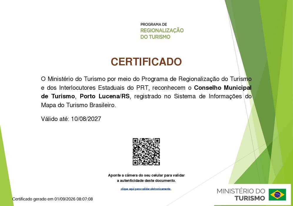MUNIC&Iacute;PIO NO MAPA DO TURISMO BRASILEIRO