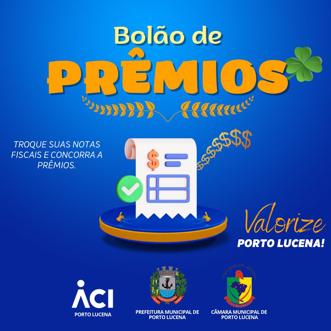 Bolão de Prêmio "Valorize Porto Lucena" - Edição 2023