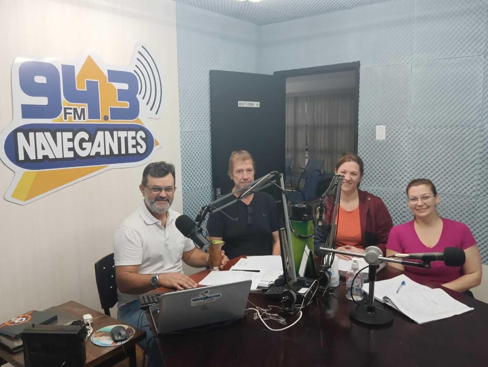 Entrevista do Vice-prefeito Dadá  à  Rádio Navegantes 