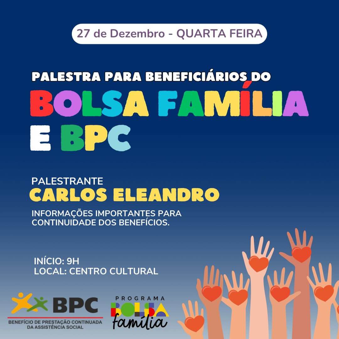 Palestra aos Beneficiários do Bolsa Família